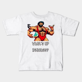 beach buff Kids T-Shirt